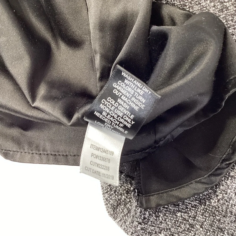 Torrid Charcoal Gray Blazer Size 1X One Button Jacket Casual Classic Office - Picture 9 of 12